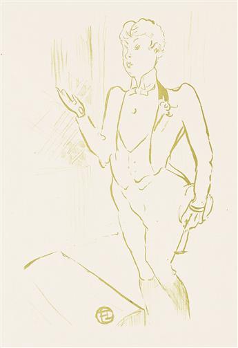 HENRI TOULOUSE-LAUTREC Group of 4 lithographs from Le Café Concert.